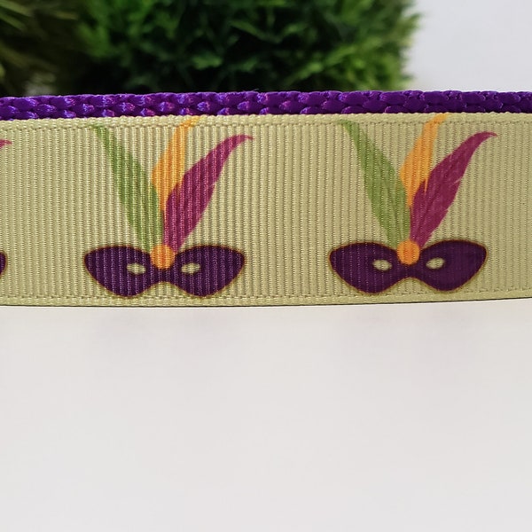 mardi gras grosgrain ribbon