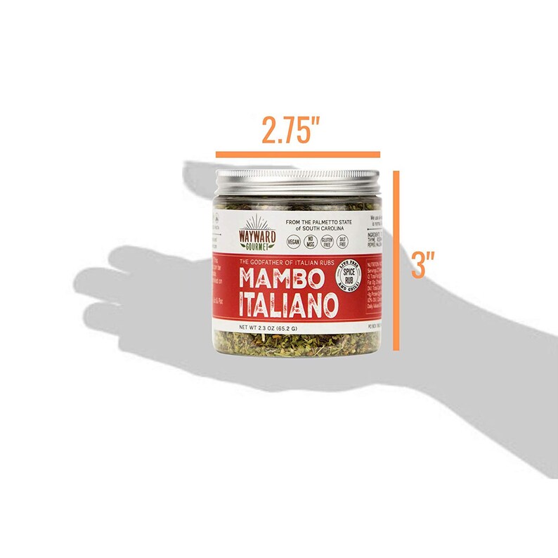 Mambo Italiano Herb Seasoning 8 oz volume  Gourmet Spice image 5