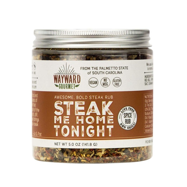 Steak Me Home Tonight (8 oz Volume) - Bold Gourmet Steak Rub and Seasoning