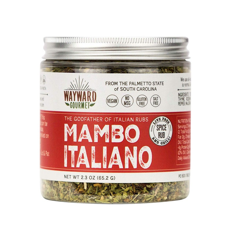 Mambo Italiano Herb Seasoning 8 oz volume  Gourmet Spice image 1