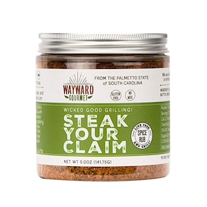 Steak Your Claim (8 oz volume) - Steak and Hamburger Seasoning Spice Blend Mix - Great for the Grill, Jerky, Ribeye, BBQ, Chicken