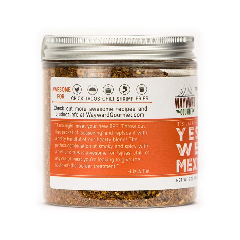 Yes We Mexi-Can Seasoning 8 oz Volume  Mexican Taco & image 4
