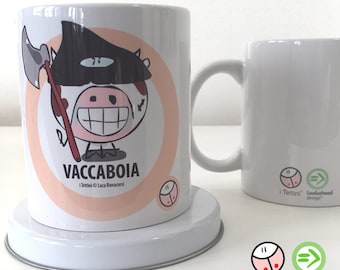 Tazza Mug in Ceramica VACCABOIA, i Tettini®