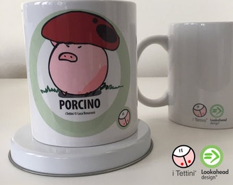 Tazza Mug in Ceramica PORCINO, i Tettini®