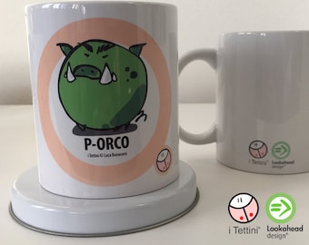 Tazza Mug in Ceramica P-ORCO, i Tettini®