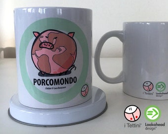 Tazza Mug in Ceramica PORCOMONDO, i Tettini®