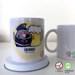 Mug mug in CeramicS SBIRRO, the Tettini® image 1