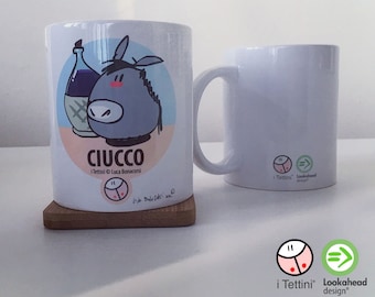 Tazza Mug ceramica CIUCCO il CIUCO, i Tettini®