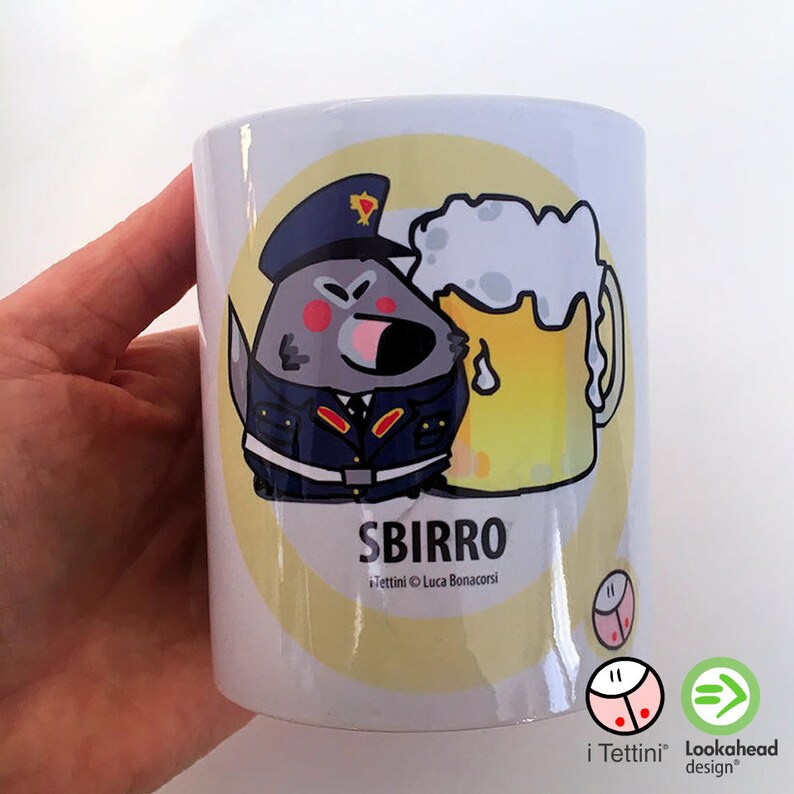 Mug mug in CeramicS SBIRRO, the Tettini® image 2