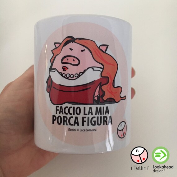 Tasse en céramique Je fais de ma femme FIERCE FIGURE, la Tettini