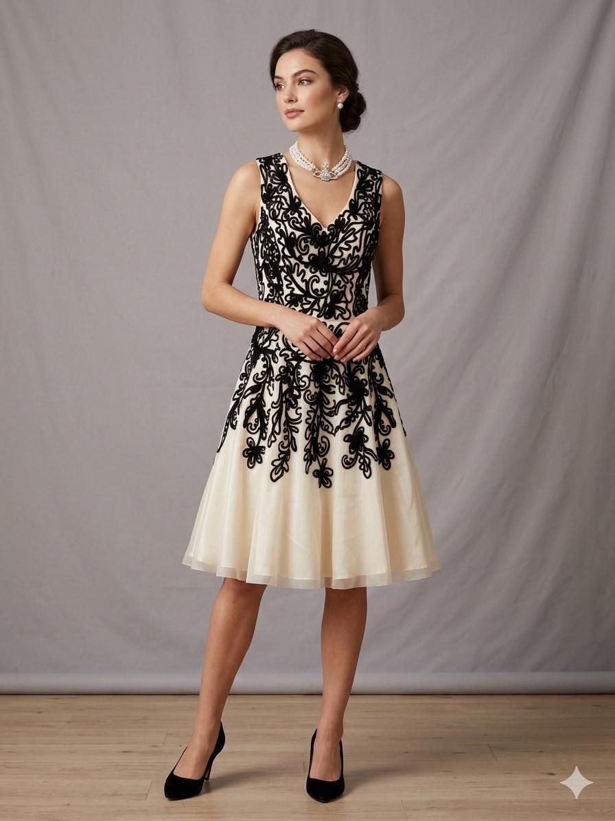 Formal Knee Length Dresses for Women - Etsy UK