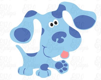Blues Clues Dog SVG DXF Digital File