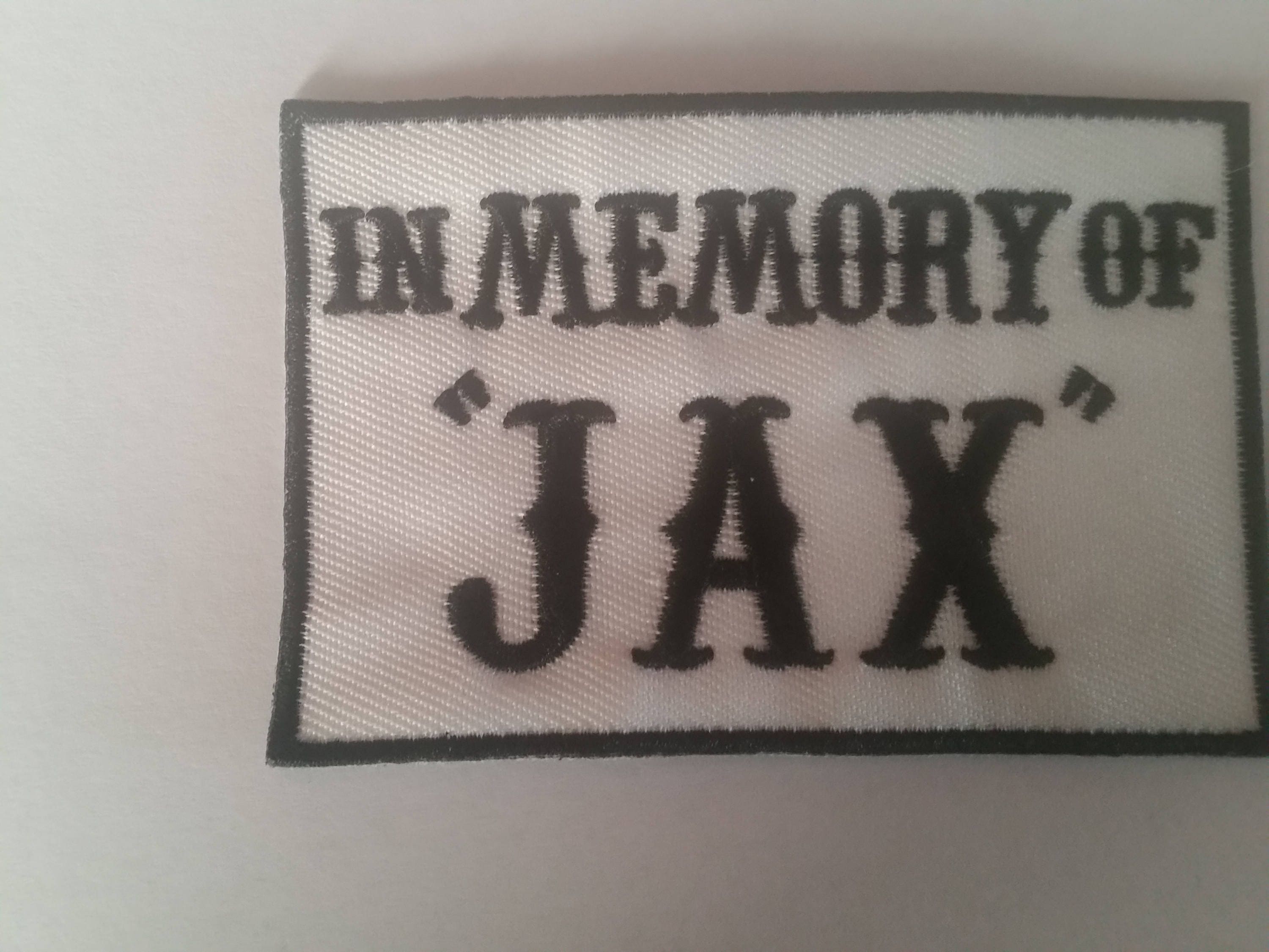 In The Memory Jax Patches Sons of Anarchy Reaper Crew Etsy
