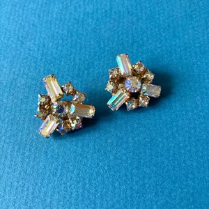 Kramer clip earrings c1950