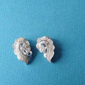 Jomaz clip earrings c1950
