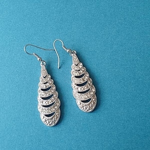 Chandelier earrings c1980