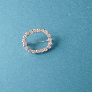 Vintage rhinestone brooch
