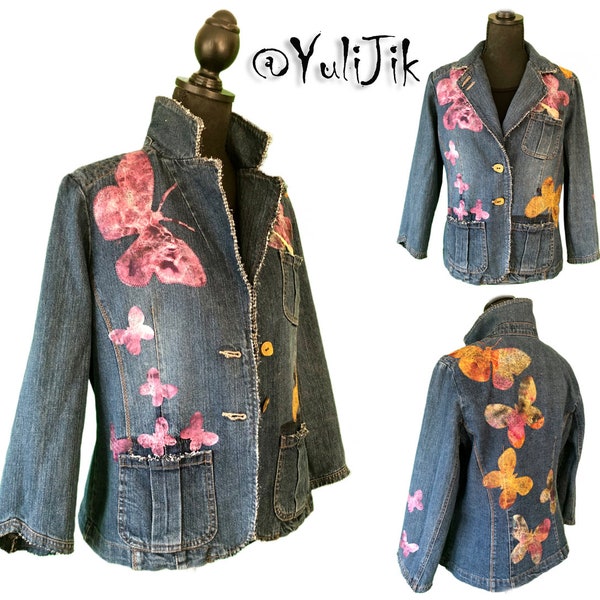 Wearable Art Jacket Etsy