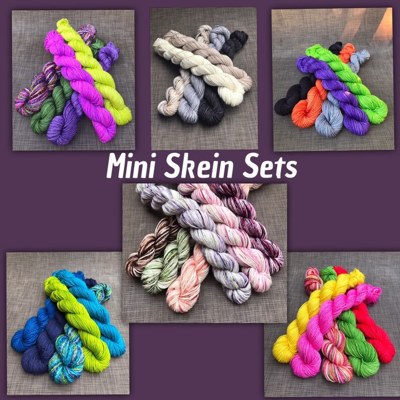 Mini Skein Sets | Etsy