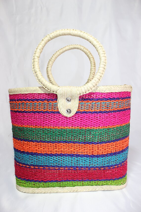 Handmade Straw purses | Etsy