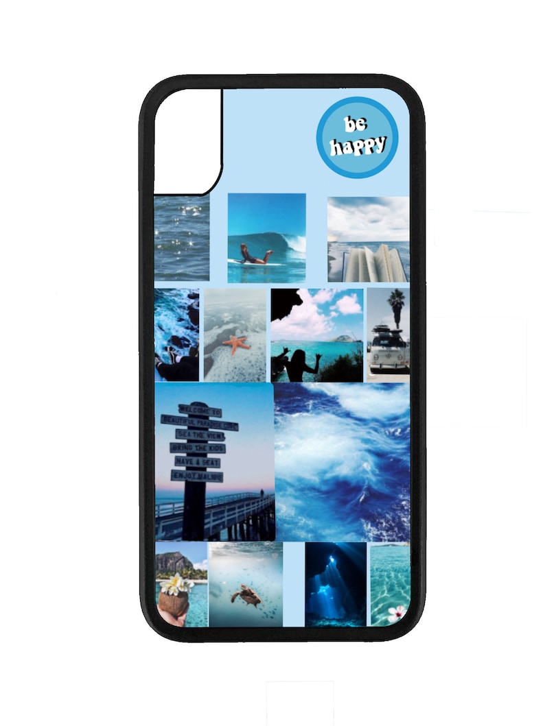 Blue Beach Aesthetic Phone Case