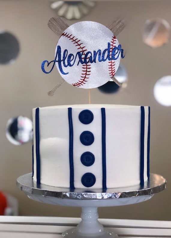 Beisbol Cake Topper // Baseball Birthday Cake Topper