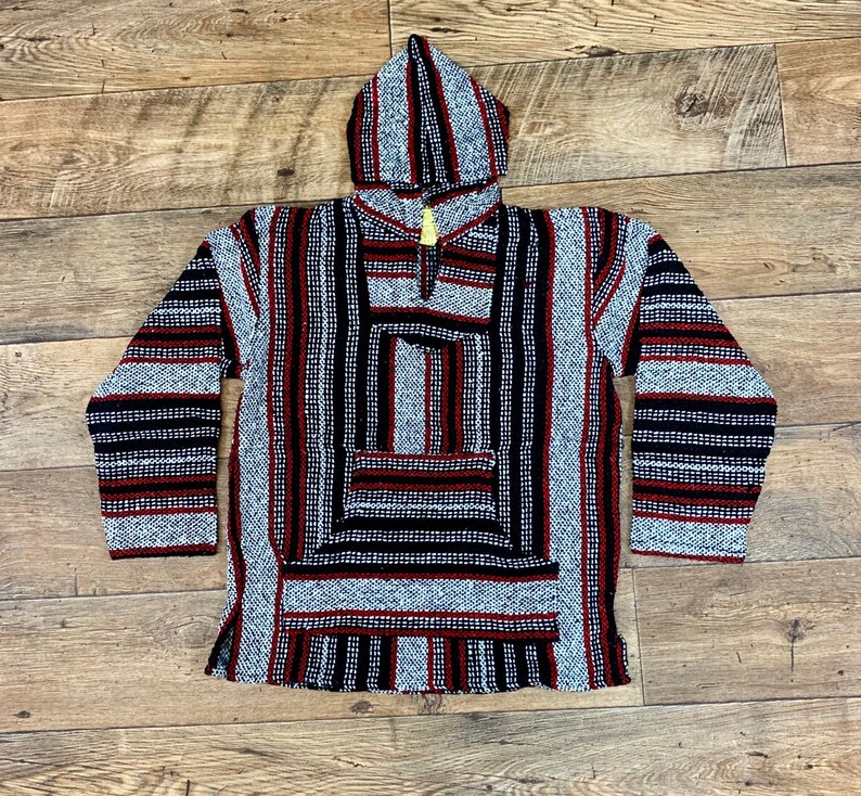 Children/'s Classic Baja Hoodie Pullover Kids/' Medium