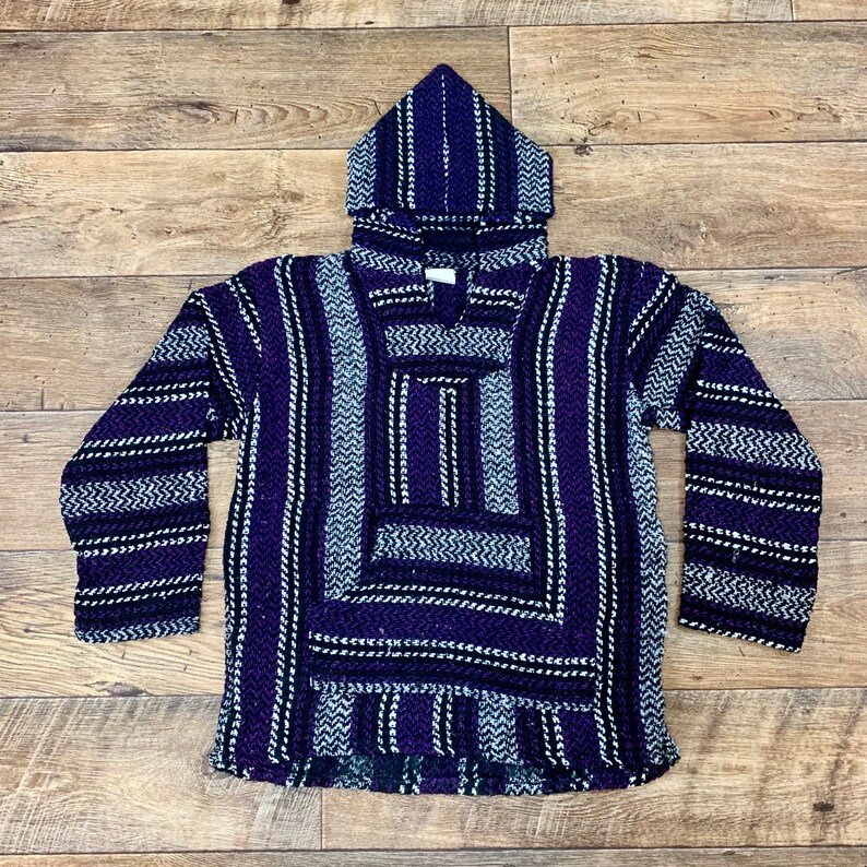 Children/'s Classic Baja Hoodie Pullover Kids/' Medium
