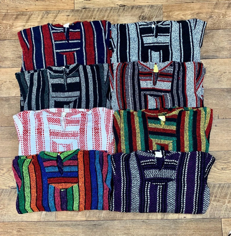 Children/'s Classic Baja Hoodie Pullover Kids/' Medium