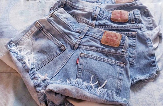 vintage high waisted levi shorts
