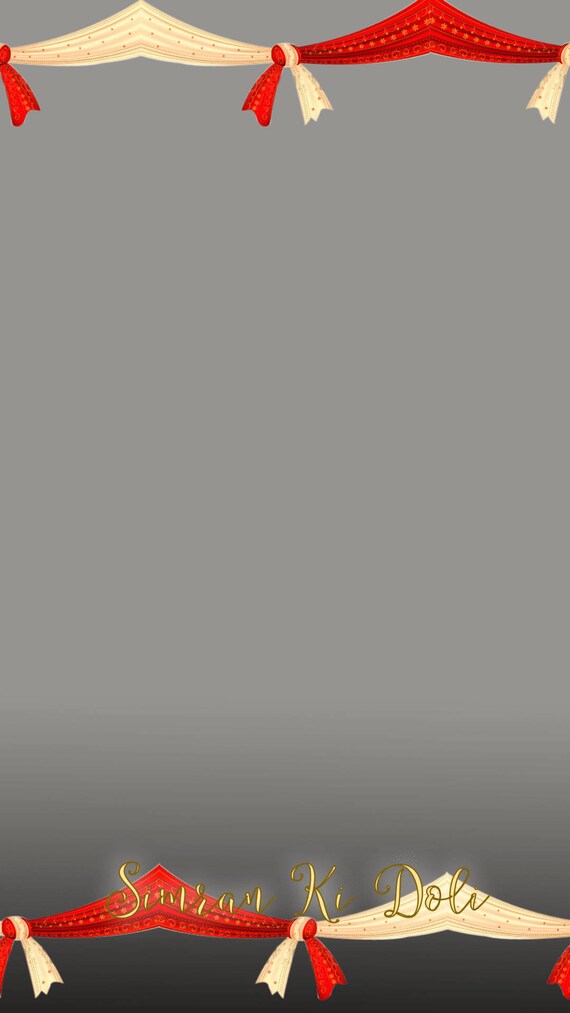 Indian Wedding Drapes Doli Snapchat Filter Etsy