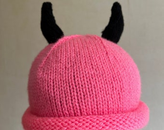 Bonnet Devil Beanie blackpink