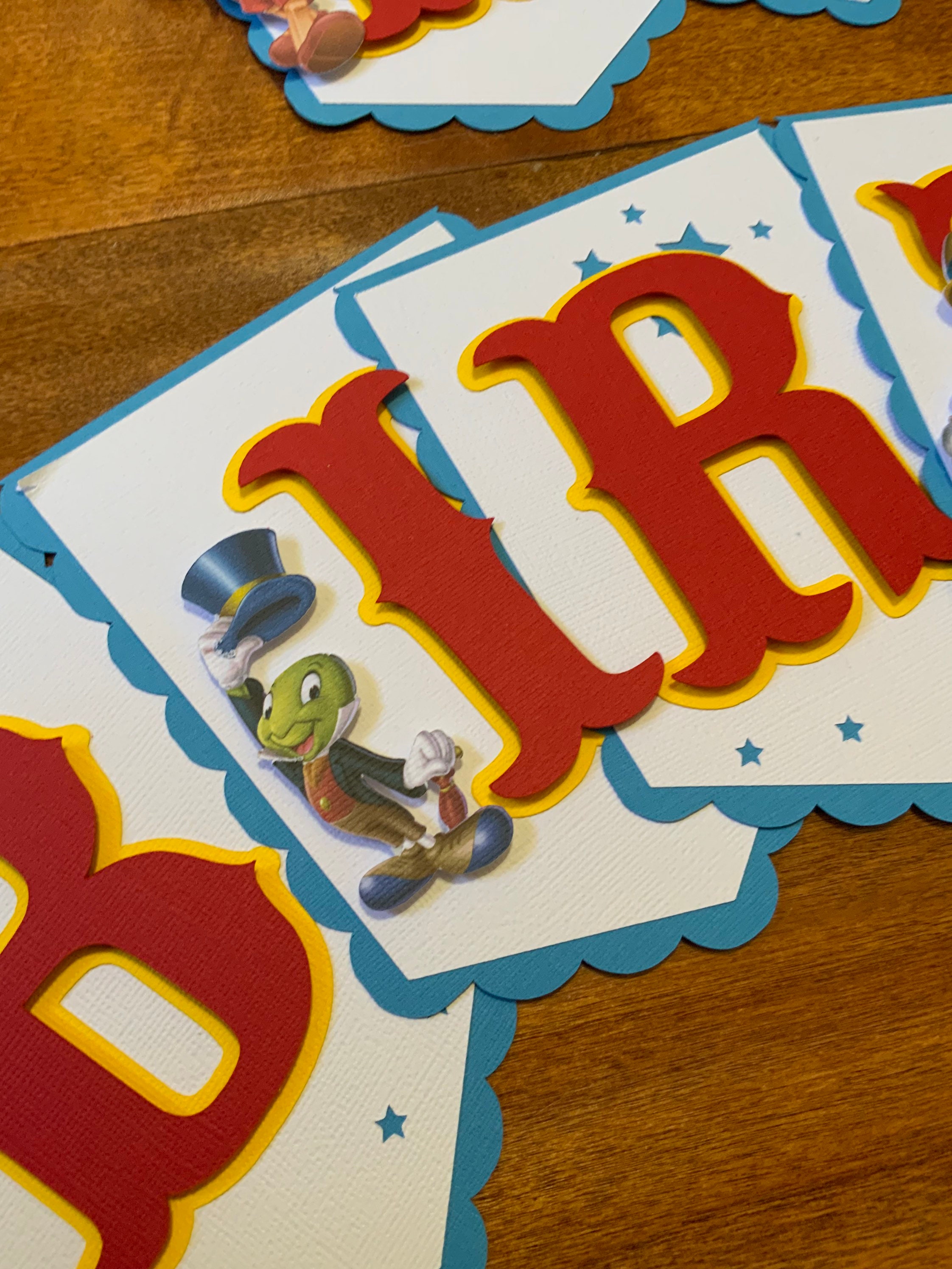 Pinocchio Sign Pinocchio Banner (3D) - Etsy