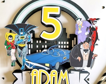 Darkbat  Cake topper, Villians Cake Topper
