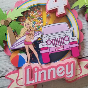 Malibu Doll Cake Topper - Etsy