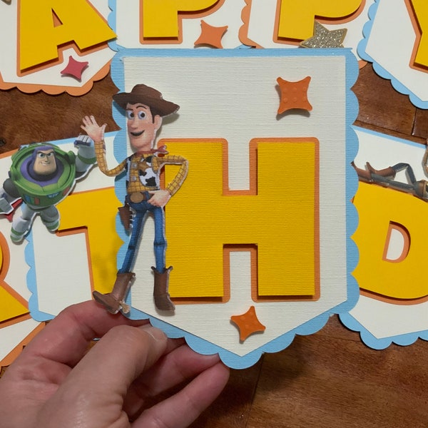 Toy Story Banner (3D) Customizable