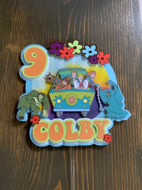Scooby Doo Cake Topper 3D - Etsy