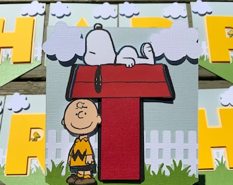Charlie Brown  Birthday Banner