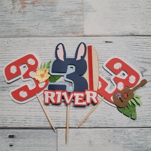 Lilo and Stitch Cupcake Toppers