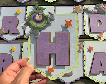 Buzz Lightyear Birthday Banner