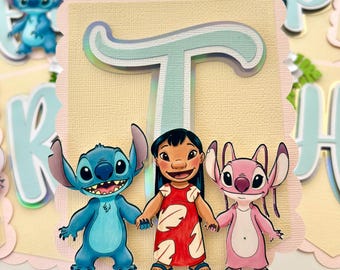 Lilo and Stitch Banner (customizable)
