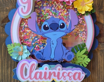 Lilo and Stitch Shaker Cake Topper