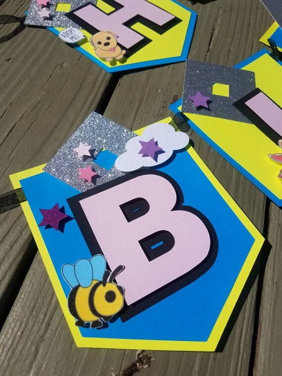 roblox birthday banner girl roblox birthday banner girl etsy