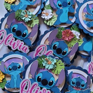 Stitch Cupcake Toppers