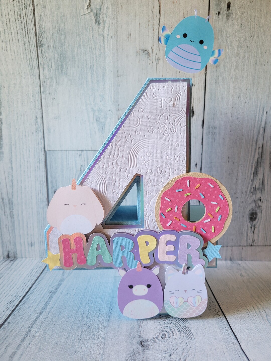 Squishmallow 3D Letters/numbers Etsy
