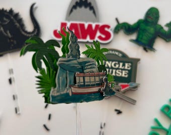 Jungle Cruise Cupcake Toppers