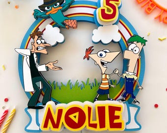 P&F  Cake Topper