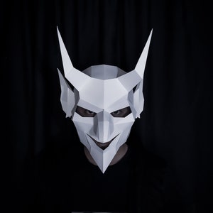 DIY Demon Papercraft Mask |  Devil Mask Pattern | Home Made Devil Mask