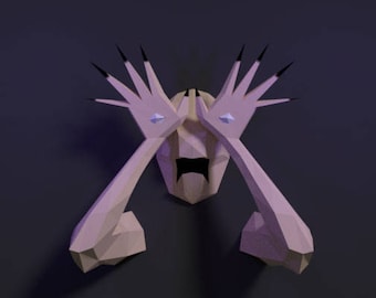 Pale Man DIY Papercraft