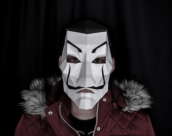 DIY Dali Mask | La Casa De Papel Mask | Home Made Dali Mask